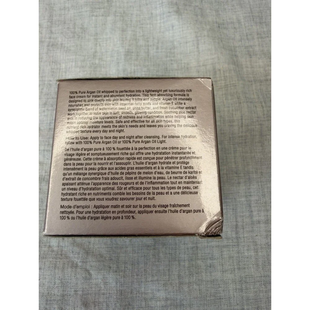 Josie Maran Whipped Argan Oil Face Butter cucumber aloe 1.7 fl oz 50 ml